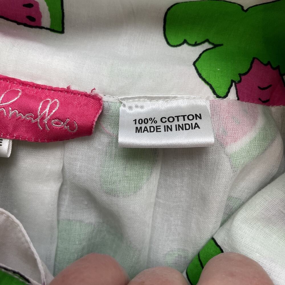 Mary Marshmallow Womens Snappy Turtle Wrap Skirt Free Size Puppy Watermelon Nwt View 6